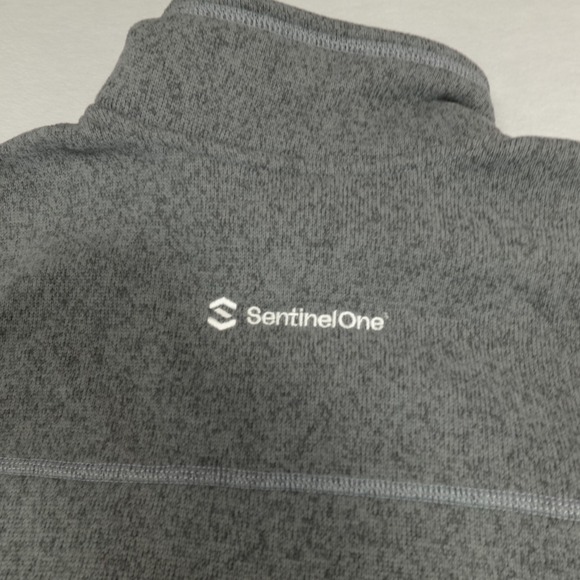 The North Face Vest Size Medium Gray Sweater Fleece Full Zip Gorpcore Logos NEW - Picture 12 of 13